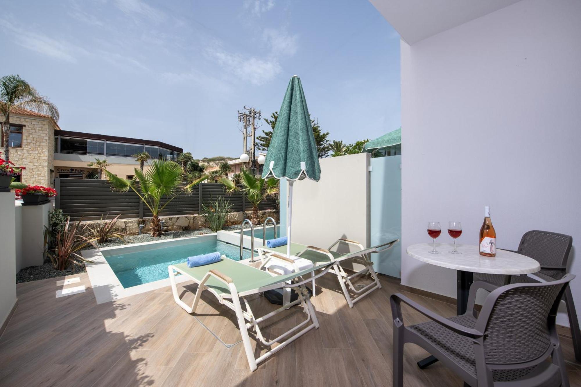 Creta Palm Resort Hotel & Apartments Stalos Luaran gambar